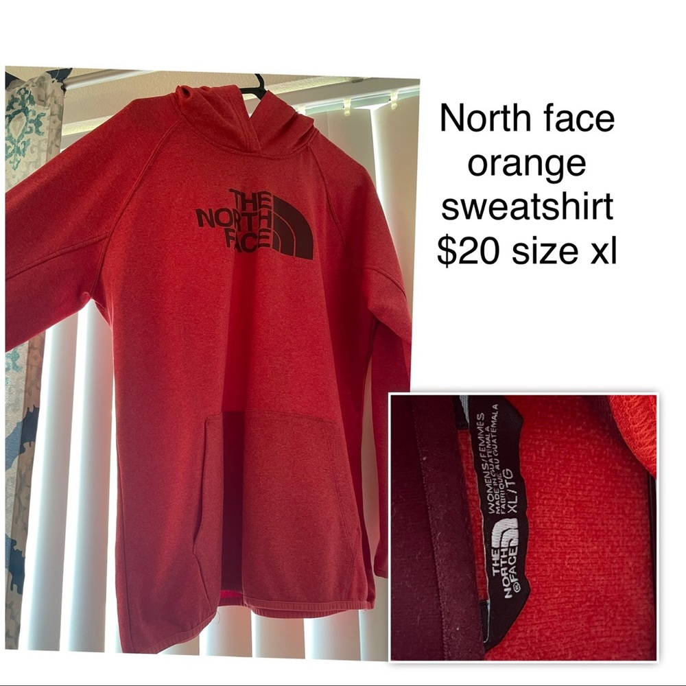 North face sweatshirt